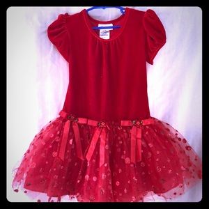 Velvet Red Party Dress
